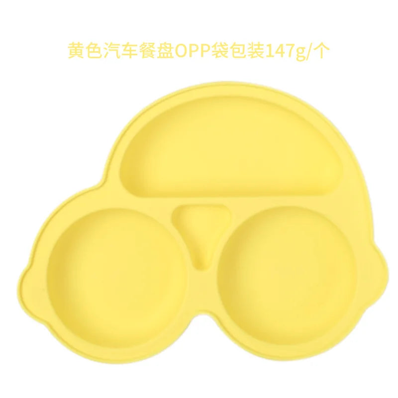 Assiette Ventouse Silicone Bébé – Anti-Dérapante