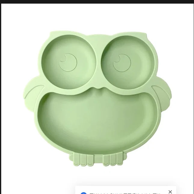 Assiette Ventouse Silicone Bébé – Anti-Dérapante