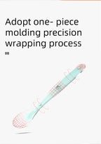 2 Pcs Baby Silicone Spoon Learning Spoon Set Stars Tableware Kids Soft Silicone Feeding Spoon Training Baby Reborn Silicone