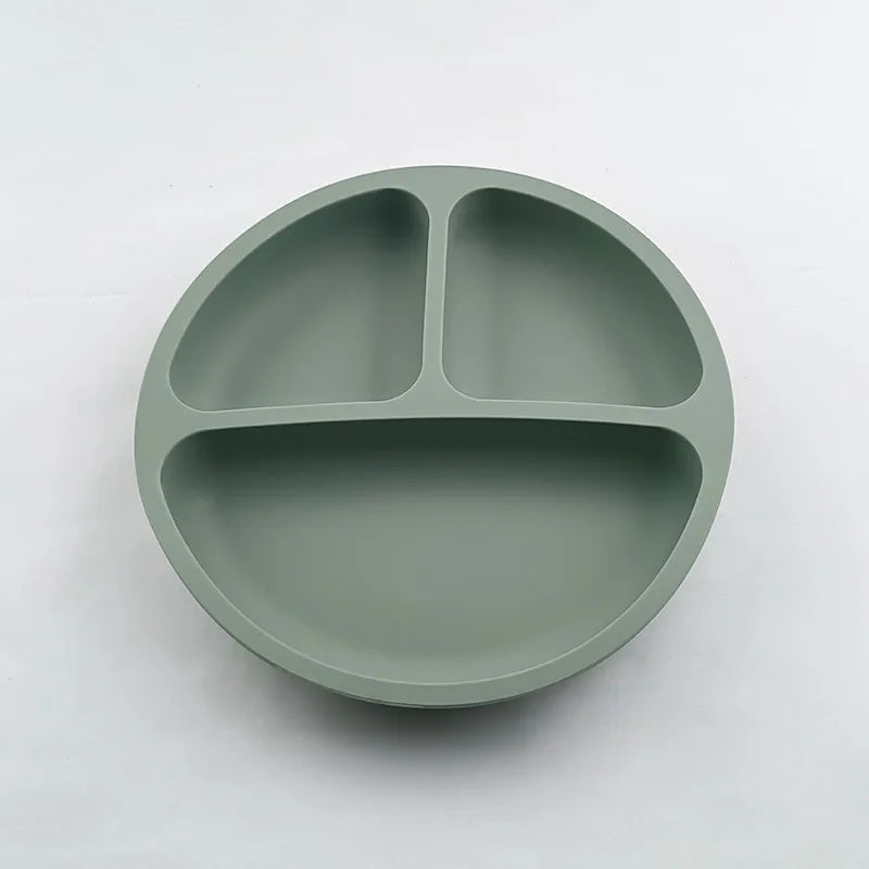 Assiette Ventouse Silicone Bébé – Anti-Dérapante