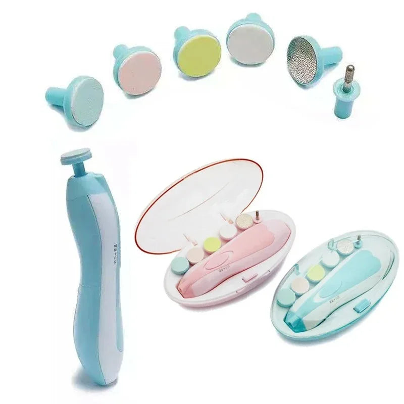 Coupe-Ongles Électrique Bébé – Lime Douce & Sécurisée
