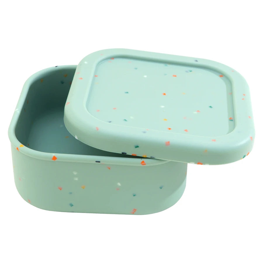 Bol Repas Bébé en Silicone avec Couvercle