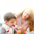 5 in 1 Baby Fruit Feeder with Nipple Set Baby Silicone Mesh Bag Pacifier Fruit and Vegetable Feeder Nursing Toddler Teething Toy