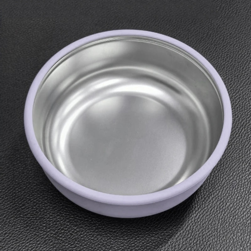 Bol Ventouse Silicone En Inox Détachable – Repas Bébé