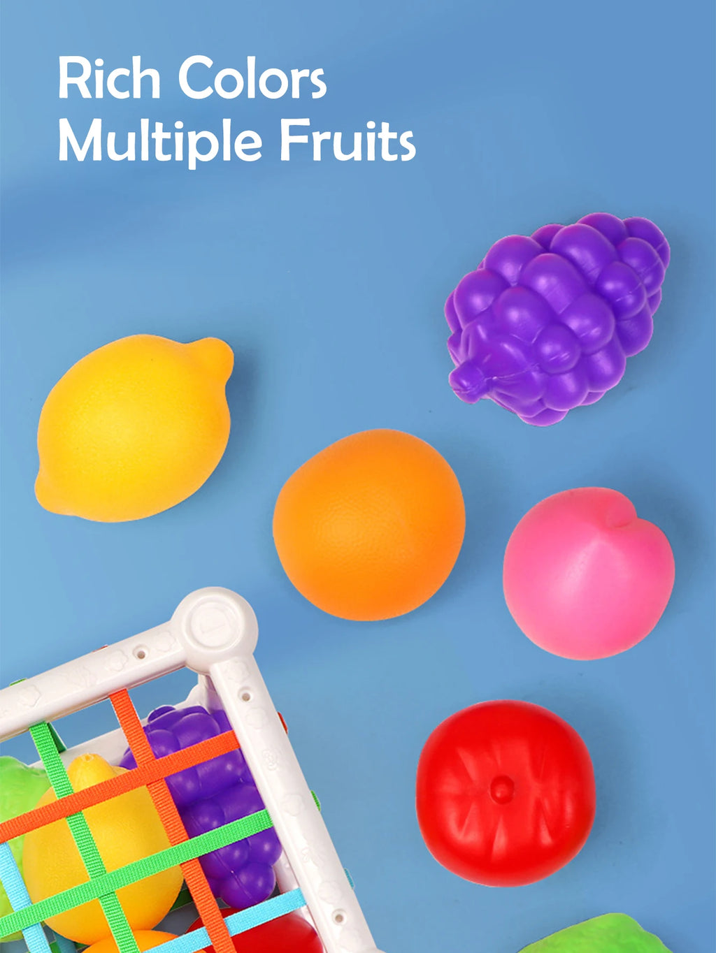 Cube éducatif 7 pièces – Tri de formes & empilement pour bébé