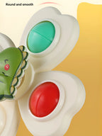 Suction wheel Fun rotating toy multi-scene playable compact portable suction adsorption smooth surface 3pcs