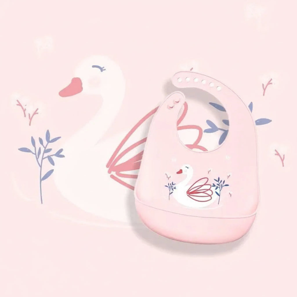 Bavoir en silicone bébé – Imperméable