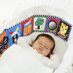 Baby Cloth Book High Contrast Baby Toys 0M+ Newborn Crib Toys Black and White Animal Sensory Cloth Books Montessori Toys