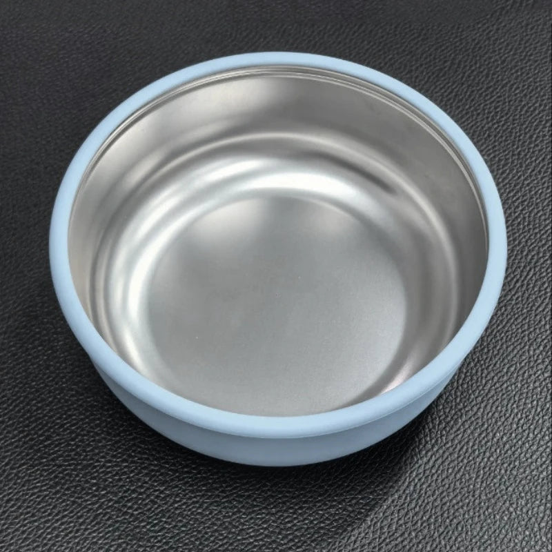 Bol Ventouse Silicone En Inox Détachable – Repas Bébé