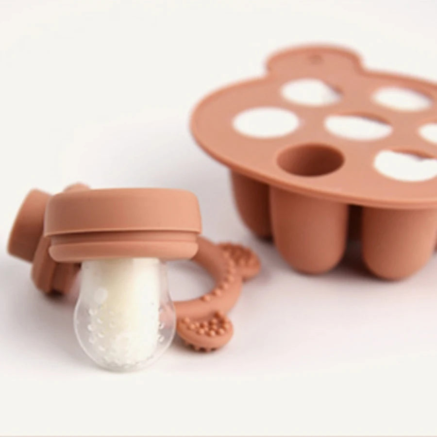 Moule à Glace en Silicone Avec Grignoteuse