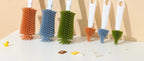 Set de 2 Brosses Biberon en Silicone Doux – Rotation 360°