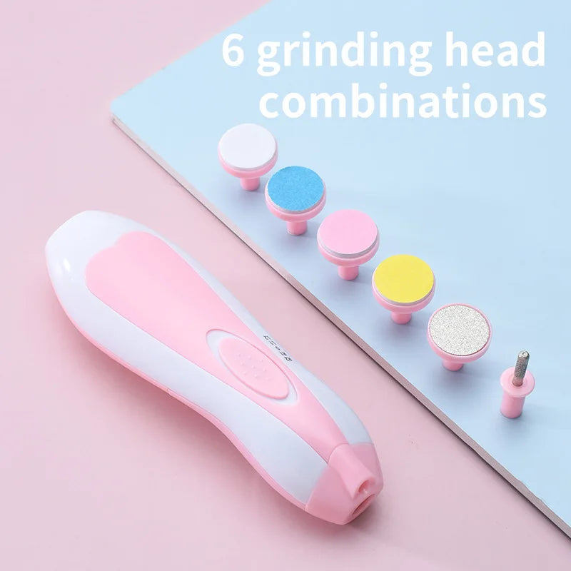 Coupe-Ongles Électrique Bébé – Lime Douce & Sécurisée