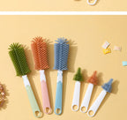 Set de 2 Brosses Biberon en Silicone Doux – Rotation 360°