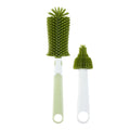 Set de 2 Brosses Biberon en Silicone Doux – Rotation 360°