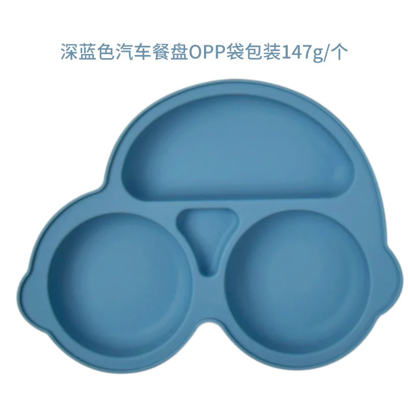 Assiette Ventouse Silicone Bébé – Anti-Dérapante