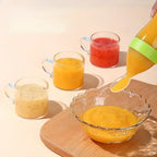 Safe Baby Spoon Bottle and Fruit Feeder Kit Baby Feeding Bottle Toddler Fresh Vegetable Fruit Pacifier Toddler Feeding Supplies
