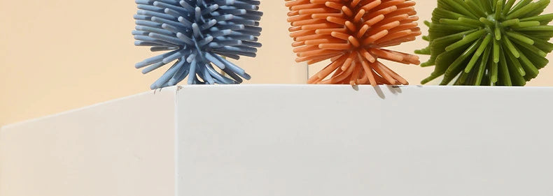 Set de 2 Brosses Biberon en Silicone Doux – Rotation 360°