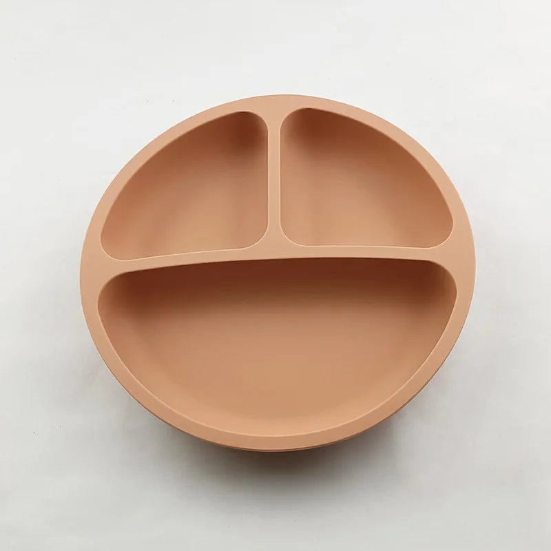 Assiette Ventouse Silicone Bébé – Anti-Dérapante