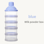 4/5 Grid Portable Milk powder box container Toddle Baby Snacks Food Storage Box Formula Dispenser Milk Powder Bottles