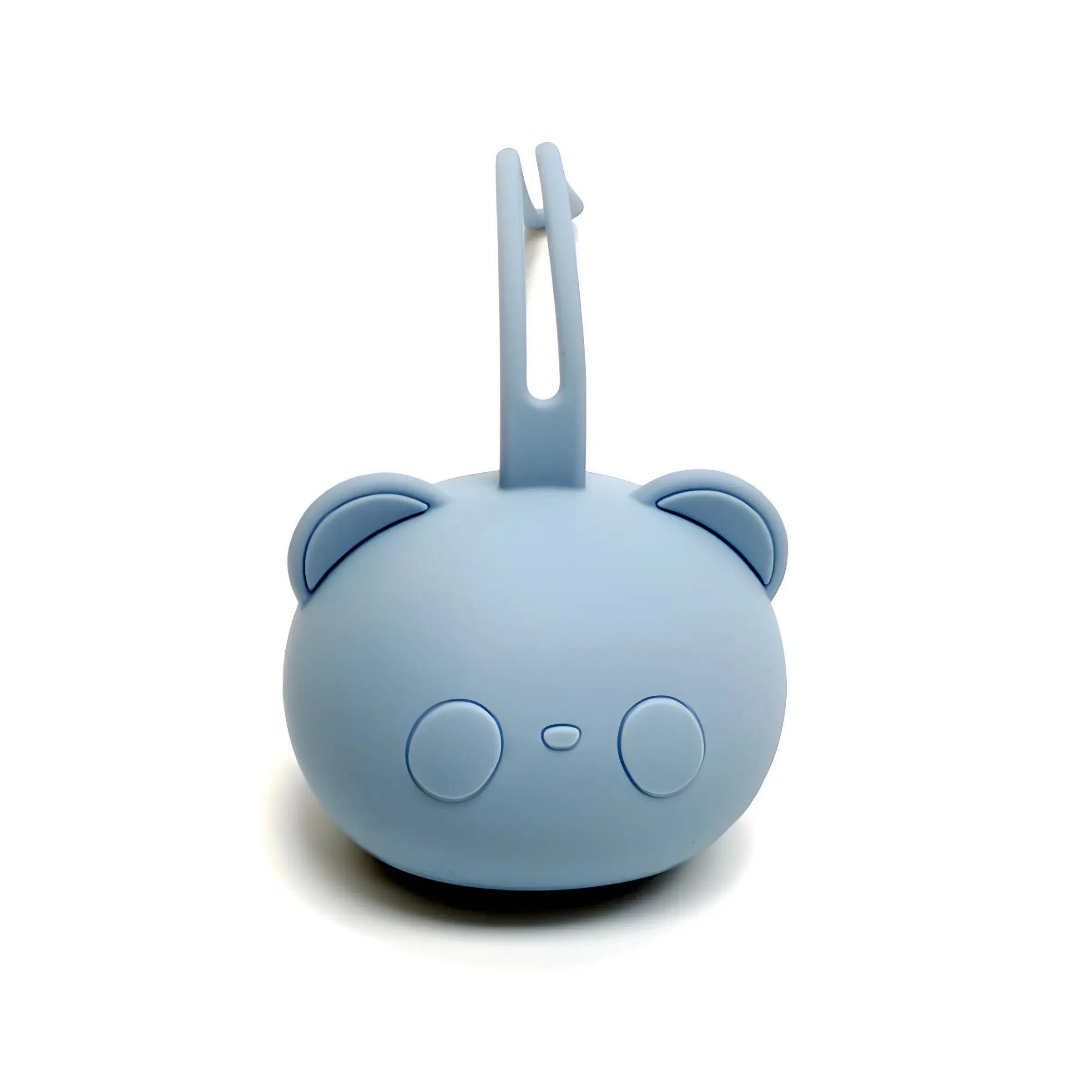 Bear Pacifier Bag Baby Soother Silicone Dust Organiser Bag Portable Baby Pacifier Chain Bag