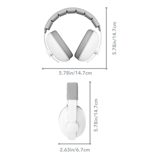 1pc Baby Ear Protection Anti-Noise Earmuffs Headphones for Sleep & Travel Ear Protection with Stretchable Design