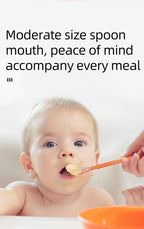 2 Pcs Baby Silicone Spoon Learning Spoon Set Stars Tableware Kids Soft Silicone Feeding Spoon Training Baby Reborn Silicone