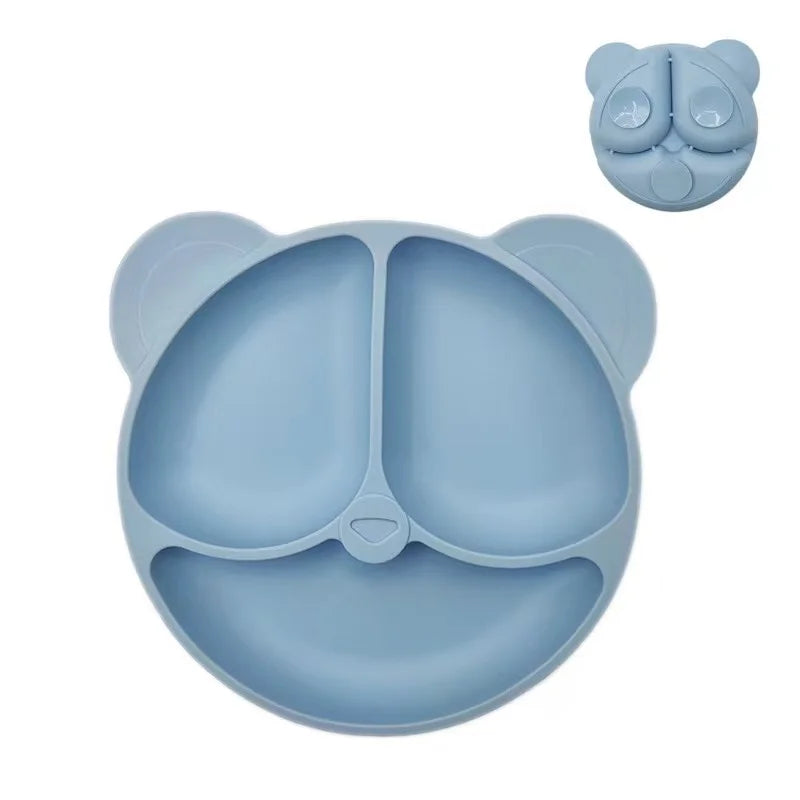 Assiette Ventouse Silicone Bébé – Anti-Dérapante
