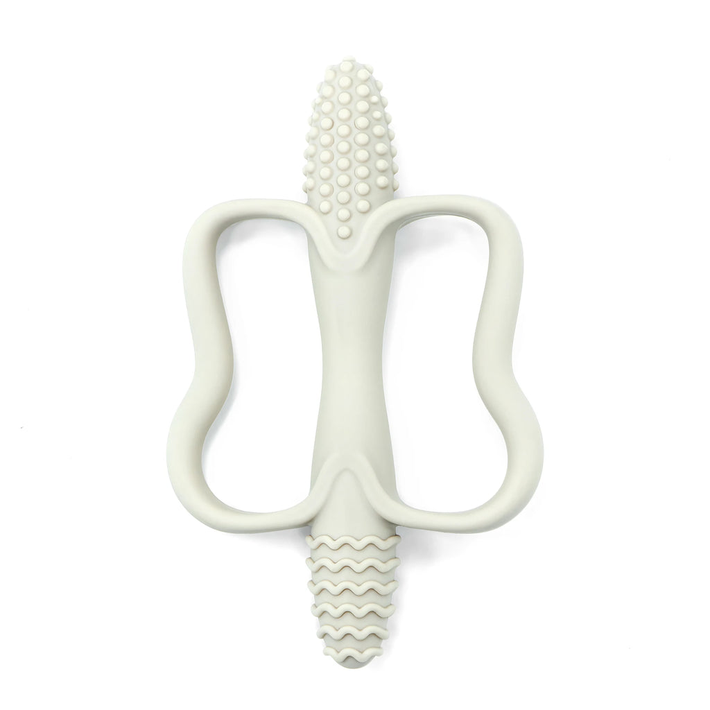 Baby teething toys with easy-grip handles, food-grade silicone teething toys, suitable for babies 0-6 months, 6-12 months
