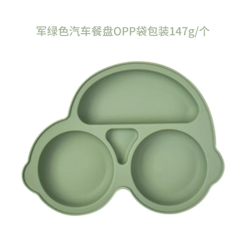 Assiette Ventouse Silicone Bébé – Anti-Dérapante