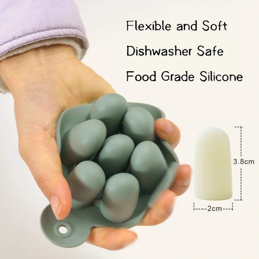 Moule à Glace en Silicone Avec Grignoteuse