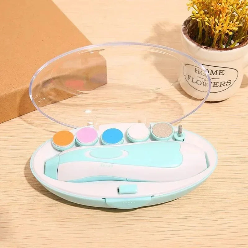 Coupe-Ongles Électrique Bébé – Lime Douce & Sécurisée