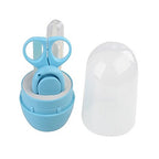 Newborn Baby Nail Scissor Baby Nail Care Tool Kid Safe Portable Nail Clipper Trimmer Tweezer with Box Children Manicure Kit