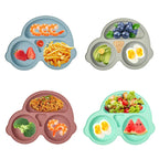 Assiette Ventouse Silicone Bébé – Anti-Dérapante
