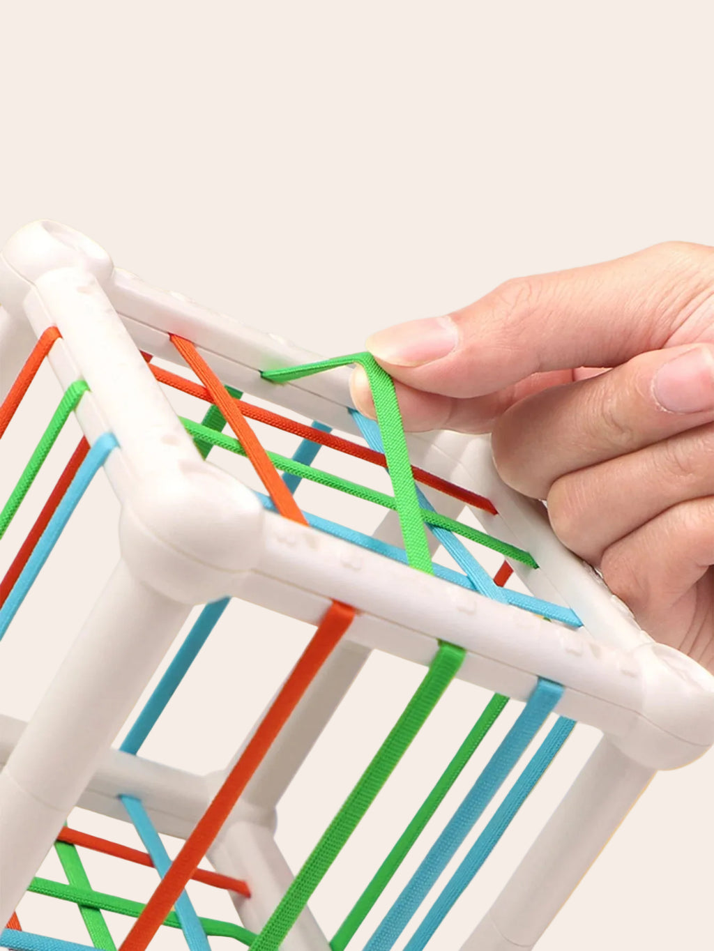 Cube éducatif 7 pièces – Tri de formes & empilement pour bébé