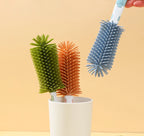 Set de 2 Brosses Biberon en Silicone Doux – Rotation 360°