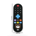 1/4pcs Children's teething remote control silicone material baby teething toys simulation remote control toys teething teether
