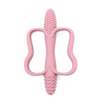 Baby teething toys with easy-grip handles, food-grade silicone teething toys, suitable for babies 0-6 months, 6-12 months
