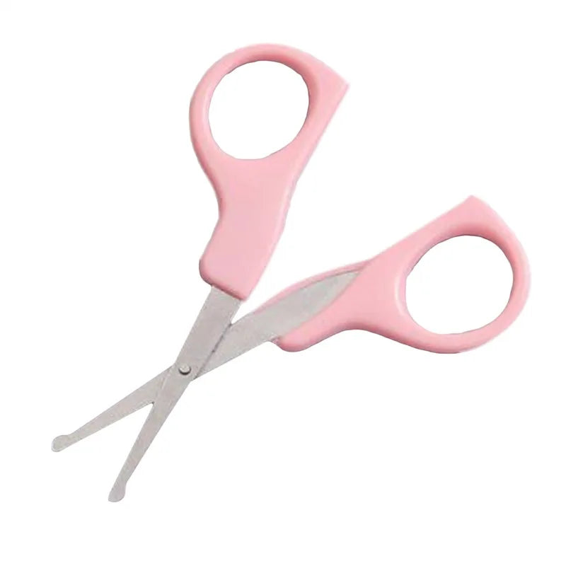 Newborn Baby Nail Scissor Baby Nail Care Tool Kid Safe Portable Nail Clipper Trimmer Tweezer with Box Children Manicure Kit