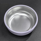 Bol Ventouse Silicone En Inox Détachable – Repas Bébé