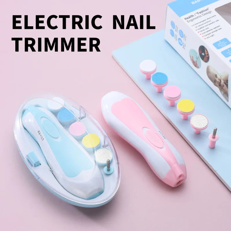 Coupe-Ongles Électrique Bébé – Lime Douce & Sécurisée