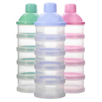 4/5 Grid Portable Milk powder box container Toddle Baby Snacks Food Storage Box Formula Dispenser Milk Powder Bottles