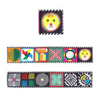 Baby Cloth Book High Contrast Baby Toys 0M+ Newborn Crib Toys Black and White Animal Sensory Cloth Books Montessori Toys