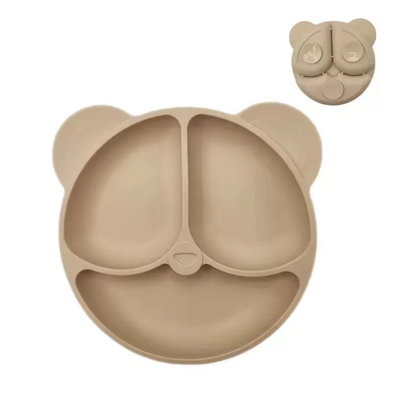 Assiette Ventouse Silicone Bébé – Anti-Dérapante