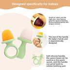 4/6 Cavity New Baby Teething Ice Cream Stick Mold Perfect for Freezing Milk Homemade Popsicles Summer Kitchen DIY Ice Cream Mold