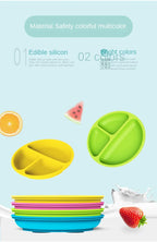 Assiette Ventouse Silicone Bébé – Anti-Dérapante