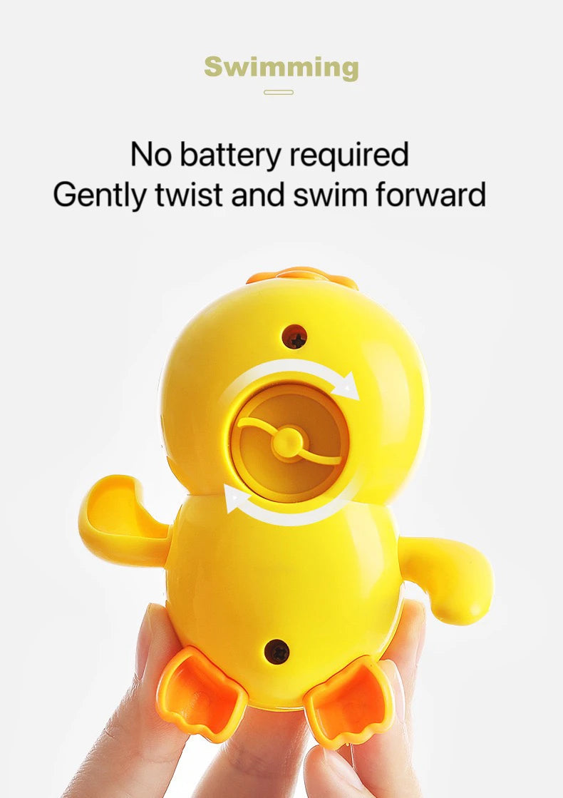 Jouet en Petit Canard de Bain Mécanique