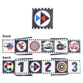 Baby Cloth Book High Contrast Baby Toys 0M+ Newborn Crib Toys Black and White Animal Sensory Cloth Books Montessori Toys
