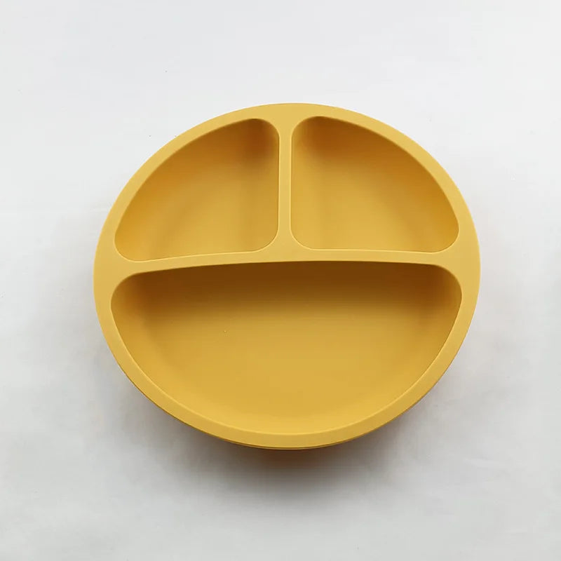 Assiette Ventouse Silicone Bébé – Anti-Dérapante