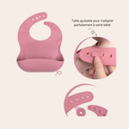 Set Repas Bébé Silicone 6 Pièces
