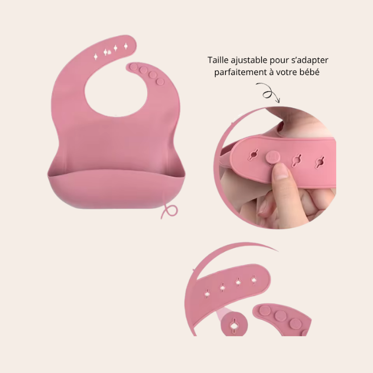 Set Repas Bébé Silicone 6 Pièces